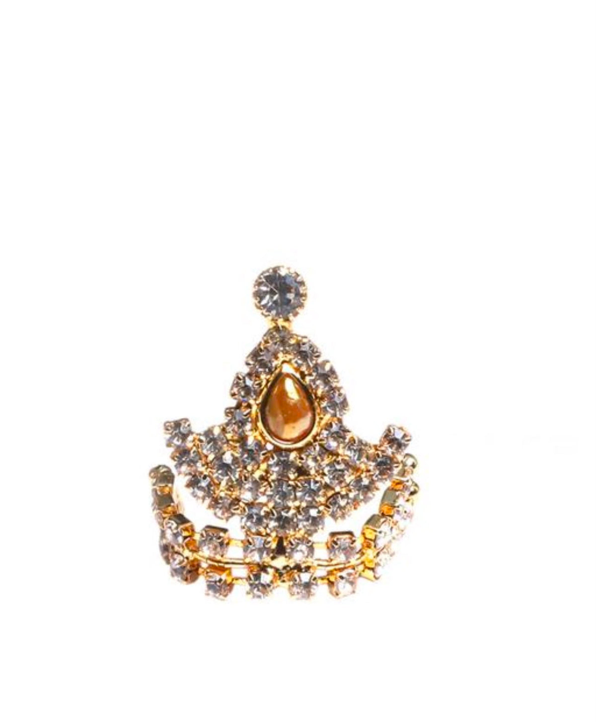 Premium Laddu Gopal Shringar Combo Set with Mukut, Morpankh, Double Layer Kanthi, Triple Layer Designer Haar, Earrings & Tilak | Fits Size No. 1, 2, 3 & 4 | Bal Gopal Decoration Set